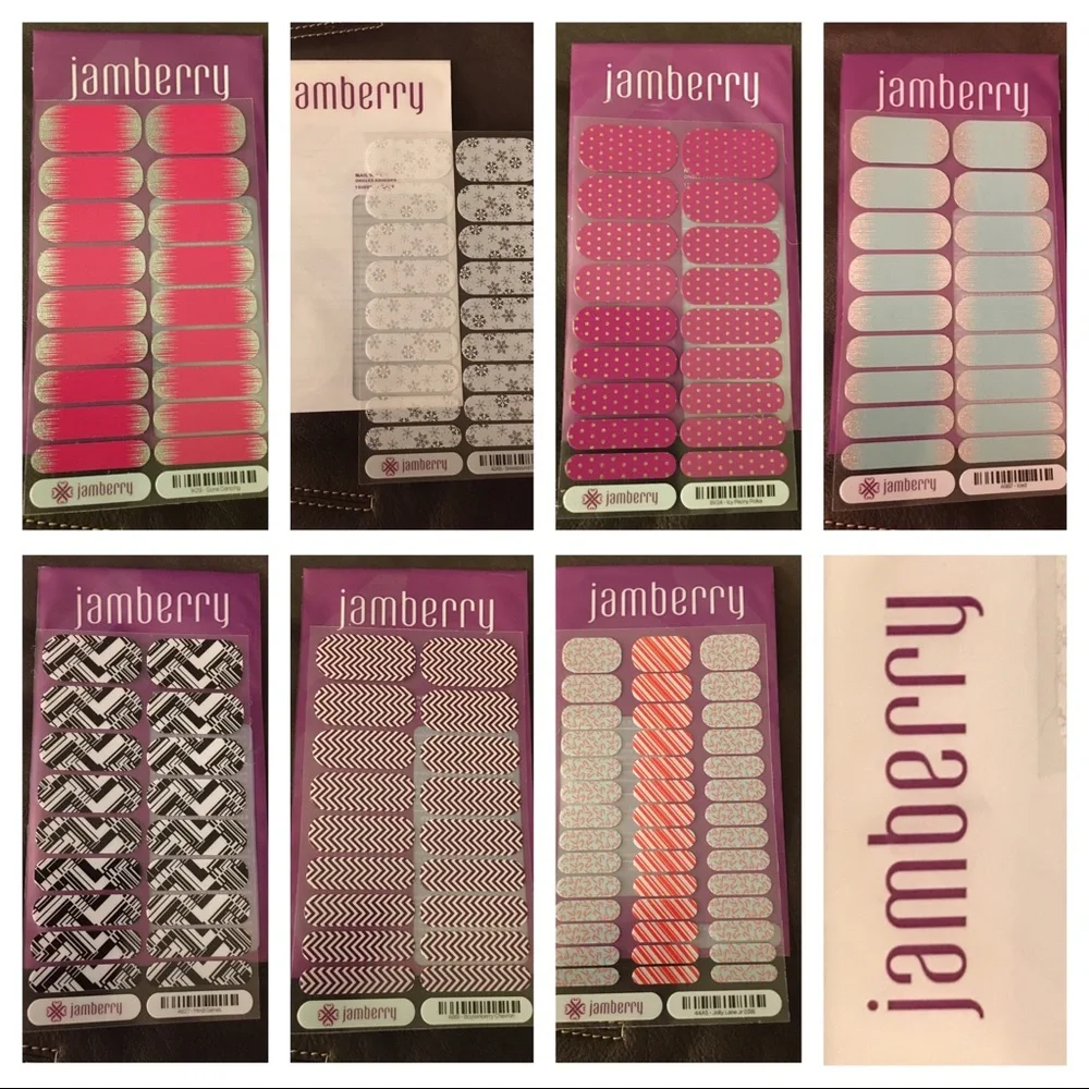 Jamberry 7 different styles Brand New - Picture 3 of 12